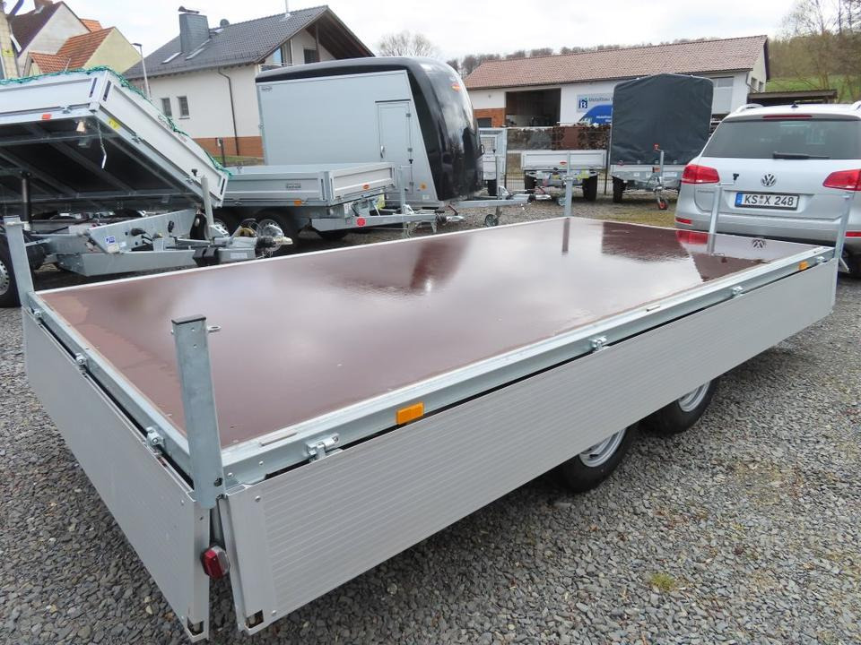 Remorque plateau Böckmann PKW-Anhänger, 3,0 to. Hochlader 4,14x2,1m: photos 12 Remorque plateau Böckmann PKW-Anhänger, 3,0 to. Hochlader 4,14x2,1m: photos 12