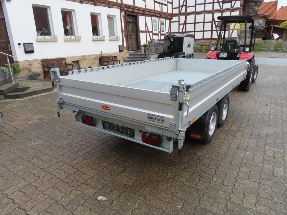 Böckmann, PKW Anhänger,Dreiseitenkipper, 3,5 to. Elektrokipper - Remorque benne: photos 3 Böckmann, PKW Anhänger,Dreiseitenkipper, 3,5 to. Elektrokipper - Remorque benne: photos 3