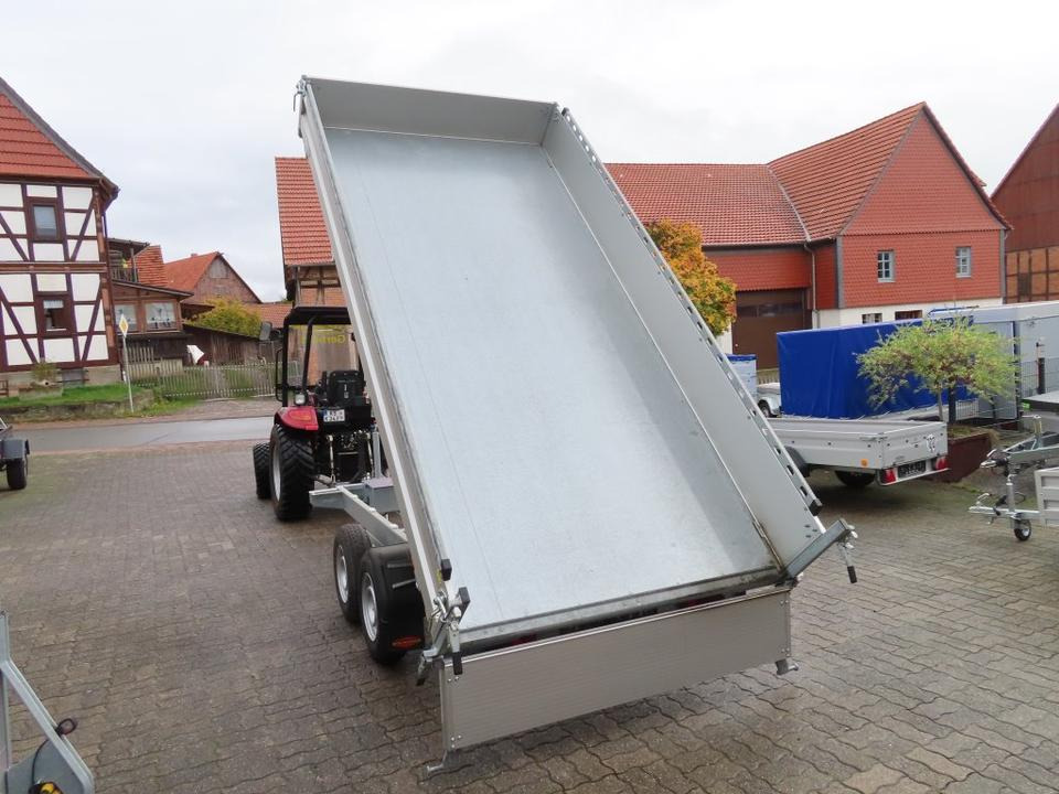 Böckmann, PKW Anhänger,Dreiseitenkipper, 3,5 to. Elektrokipper - Remorque benne: photos 5 Böckmann, PKW Anhänger,Dreiseitenkipper, 3,5 to. Elektrokipper - Remorque benne: photos 5