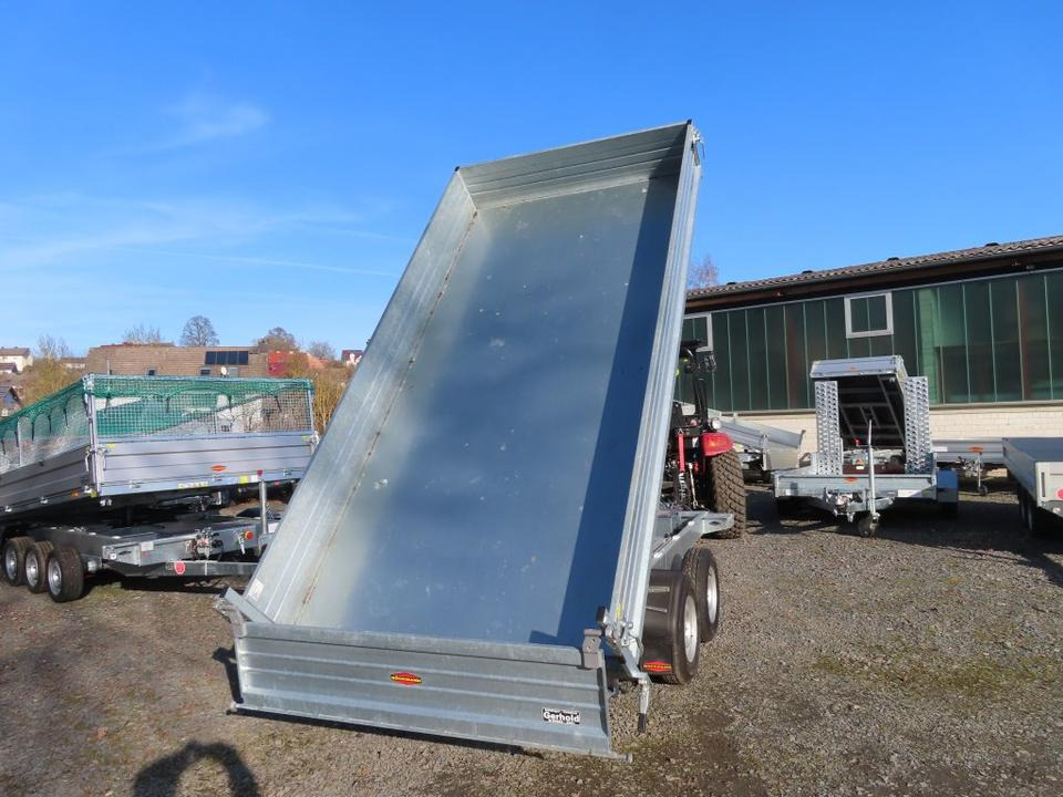 Böckmann PKW-Anhänger Elektro-Dreiseitenkipper 3,5 to Stahlbord. - Remorque benne: photos 2 Böckmann PKW-Anhänger Elektro-Dreiseitenkipper 3,5 to Stahlbord. - Remorque benne: photos 2