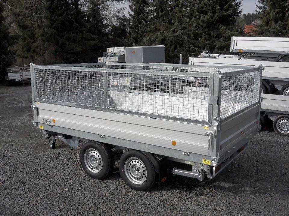 Böckmann PKW-Anhänger, Elektro-Dreiseitenkipper, 3,5to. - Remorque benne: photos 4 Böckmann PKW-Anhänger, Elektro-Dreiseitenkipper, 3,5to. - Remorque benne: photos 4