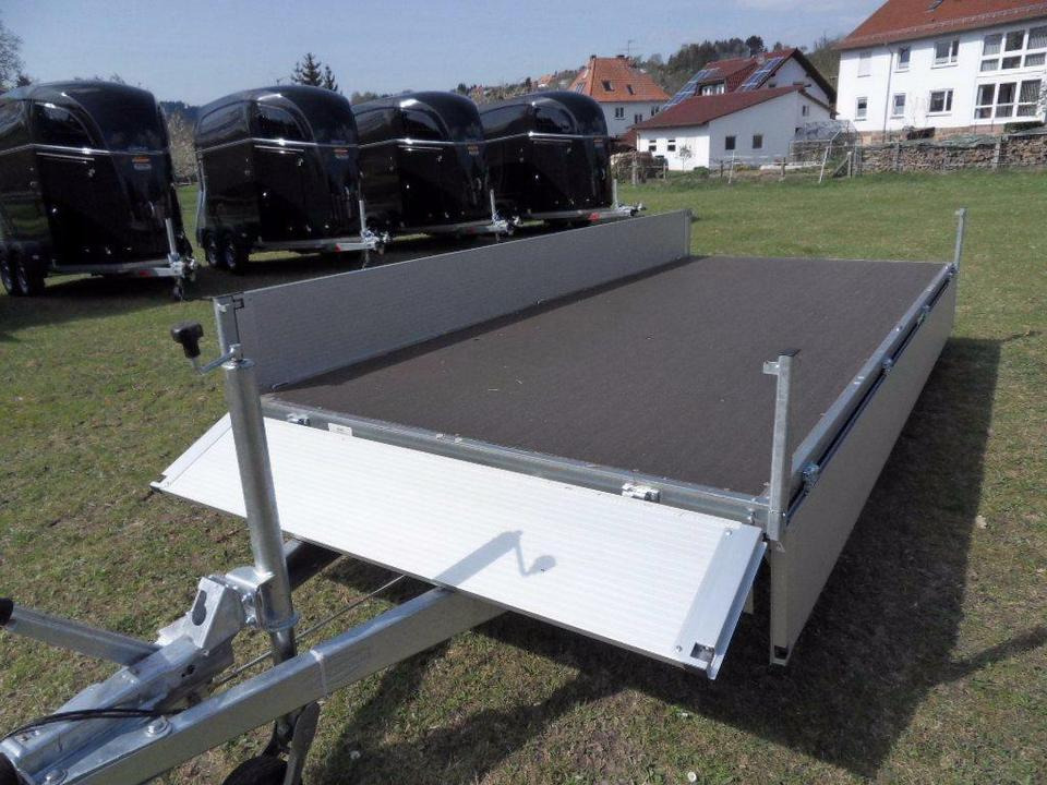 Böckmann PKW-Anhänger HL-AL 4118/27 F, Hochlader - Remorque plateau: photos 5 Böckmann PKW-Anhänger HL-AL 4118/27 F, Hochlader - Remorque plateau: photos 5