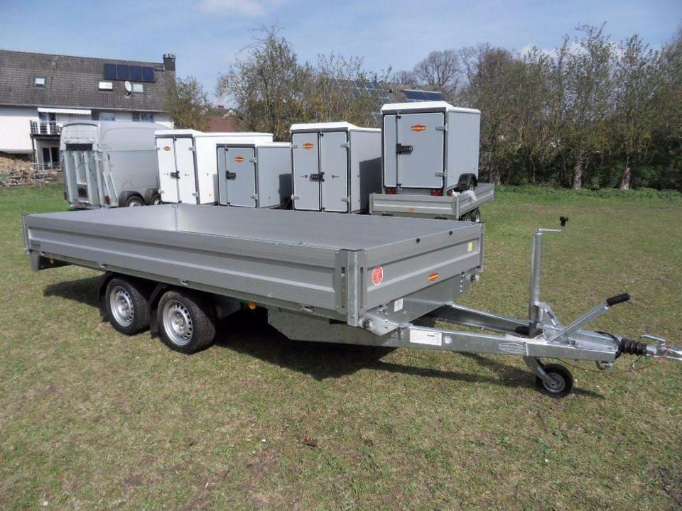 Böckmann PKW-Anhänger HL-AL 4118/27 F, Hochlader - Remorque plateau: photos 2 Böckmann PKW-Anhänger HL-AL 4118/27 F, Hochlader - Remorque plateau: photos 2