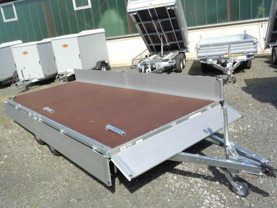 Böckmann PKW-Anhänger, HL-AL5121/30, 3,0.to. große Ladefläche - Remorque plateau: photos 4 Böckmann PKW-Anhänger, HL-AL5121/30, 3,0.to. große Ladefläche - Remorque plateau: photos 4