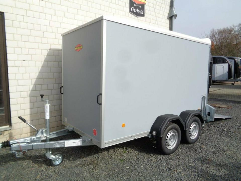 Böckmann PKW-Anhänger, KT3015/20 M-F, Auffahrrampe, 2,0 to. - Remorque fourgon: photos 2 Böckmann PKW-Anhänger, KT3015/20 M-F, Auffahrrampe, 2,0 to. - Remorque fourgon: photos 2