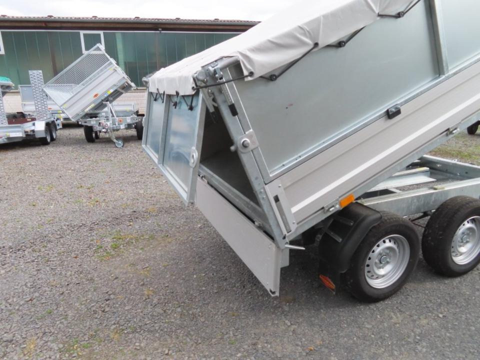 Böckmann PKW-Anhänger Kipper 2,0to Blechaufsatz Abdeckplane - Remorque benne: photos 5 Böckmann PKW-Anhänger Kipper 2,0to Blechaufsatz Abdeckplane - Remorque benne: photos 5