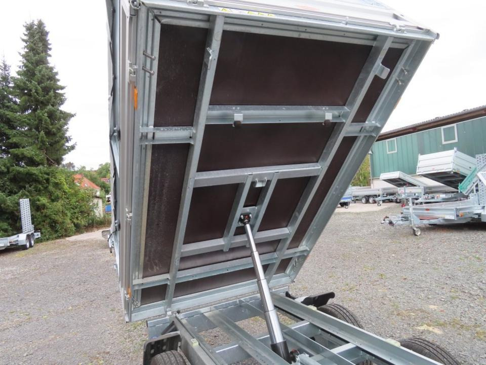 Böckmann PKW-Anhänger Kipper 2,0to Blechaufsatz Abdeckplane - Remorque benne: photos 4 Böckmann PKW-Anhänger Kipper 2,0to Blechaufsatz Abdeckplane - Remorque benne: photos 4