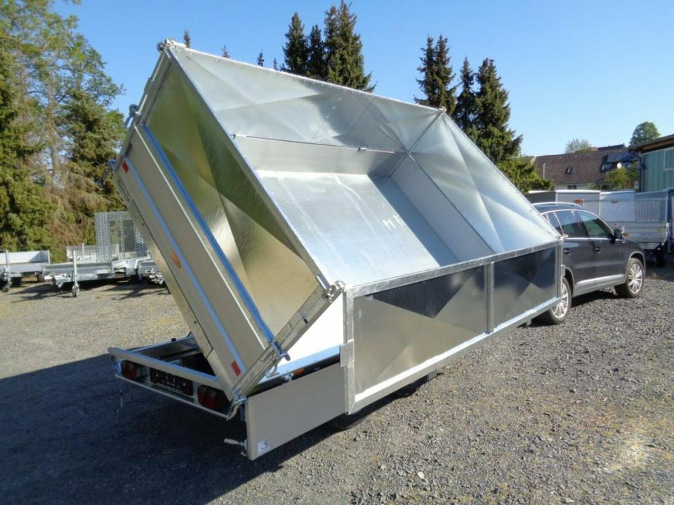 Remorque benne Böckmann PKW-Anhänger Kipper 3,0t Stahlkastenaufsatz: photos 11 Remorque benne Böckmann PKW-Anhänger Kipper 3,0t Stahlkastenaufsatz: photos 11