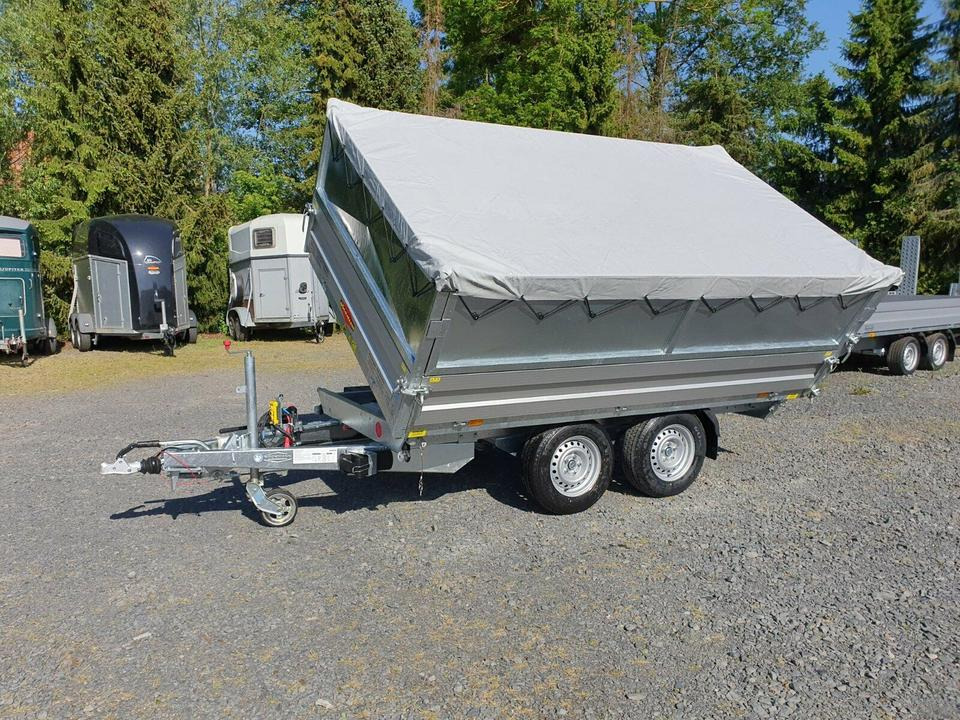 Böckmann PKW-Anhänger Kipper 3,0t Stahlkastenaufsatz - Remorque benne: photos 2 Böckmann PKW-Anhänger Kipper 3,0t Stahlkastenaufsatz - Remorque benne: photos 2