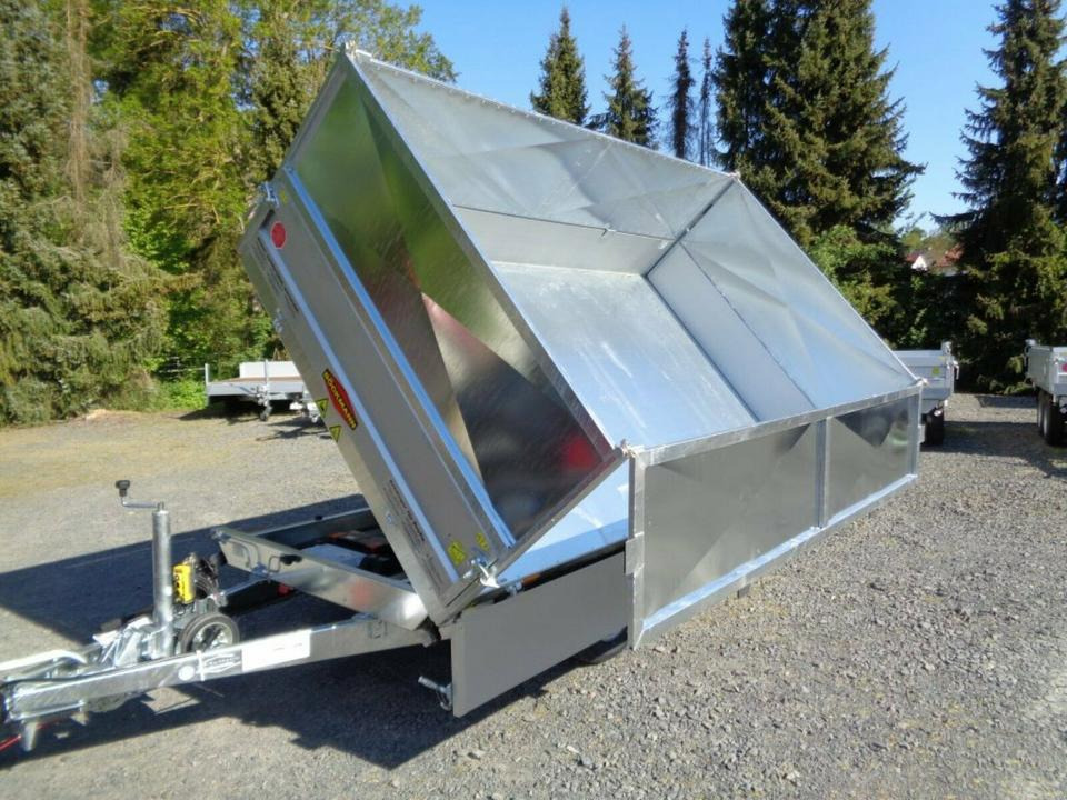 Remorque benne Böckmann PKW-Anhänger Kipper 3,0t Stahlkastenaufsatz: photos 13 Remorque benne Böckmann PKW-Anhänger Kipper 3,0t Stahlkastenaufsatz: photos 13