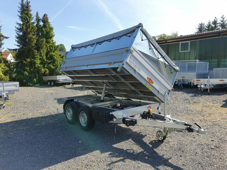 Remorque benne Böckmann PKW-Anhänger Kipper 3,0t Stahlkastenaufsatz: photos 6 Remorque benne Böckmann PKW-Anhänger Kipper 3,0t Stahlkastenaufsatz: photos 6