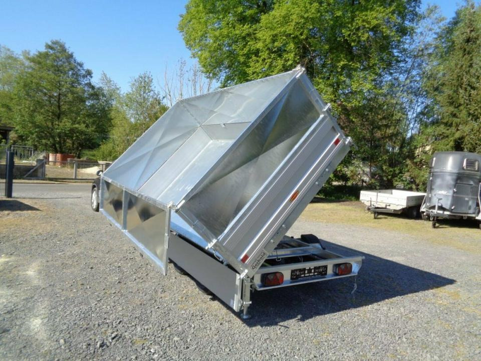 Remorque benne Böckmann PKW-Anhänger Kipper 3,0t Stahlkastenaufsatz: photos 14 Remorque benne Böckmann PKW-Anhänger Kipper 3,0t Stahlkastenaufsatz: photos 14