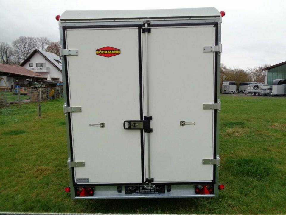 Böckmann, PKW Anhänger, Kofferanhänger KT 4018/27 H, 100 km/h - Remorque fourgon: photos 3 Böckmann, PKW Anhänger, Kofferanhänger KT 4018/27 H, 100 km/h - Remorque fourgon: photos 3