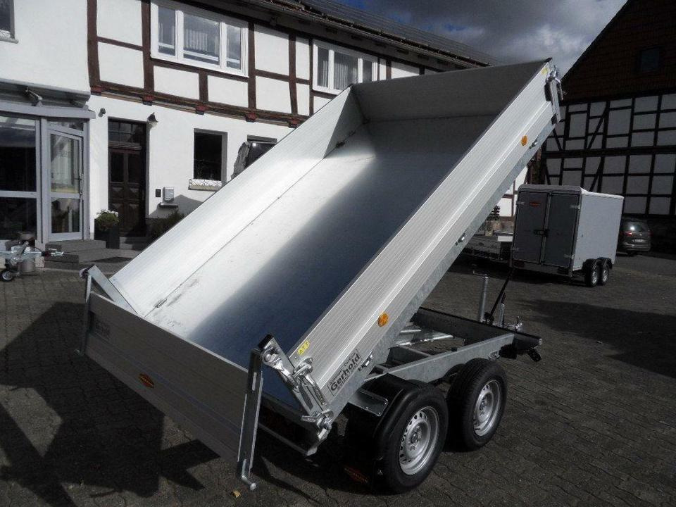 Remorque benne Böckmann PKW-Anhänger RK-AL 2516/20, Rückwärtskipper Kipper: photos 6