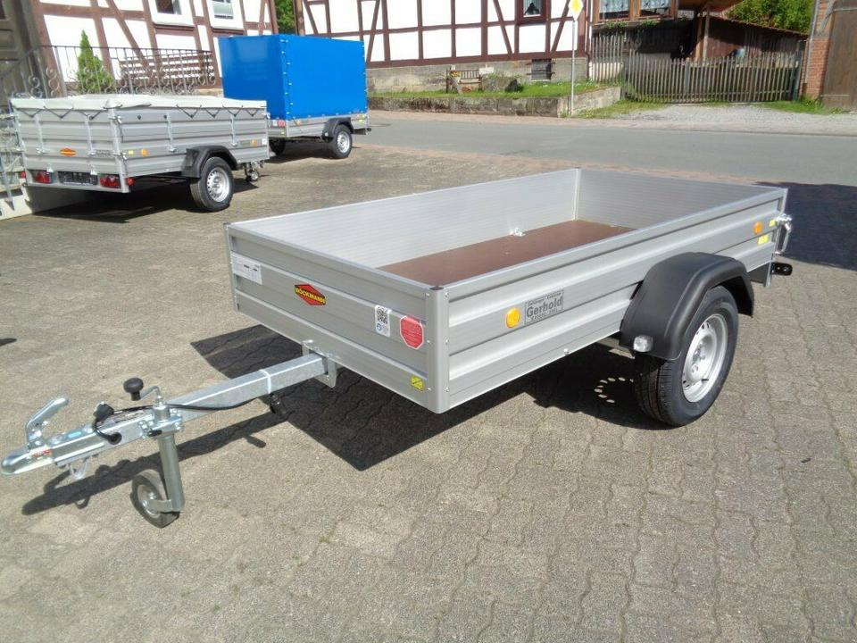 Böckmann PKW-Anhänger, TL-AL 2513/75, 750 kg, Aluminium - Remorque voiture: photos 1 Böckmann PKW-Anhänger, TL-AL 2513/75, 750 kg, Aluminium - Remorque voiture: photos 1