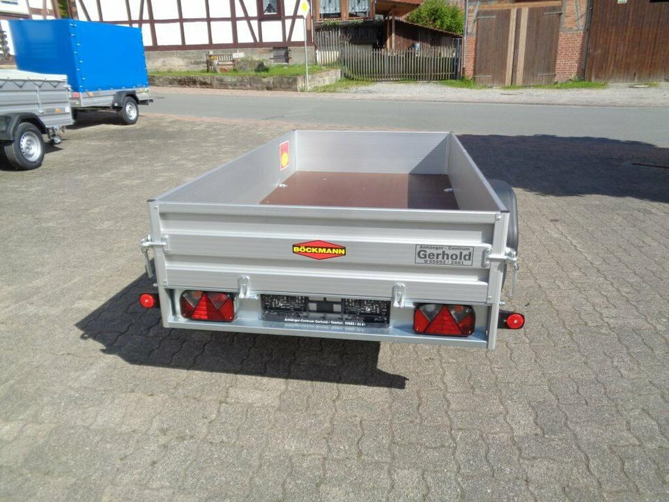 Böckmann PKW-Anhänger, TL-AL 2513/75, 750 kg, Aluminium - Remorque voiture: photos 3 Böckmann PKW-Anhänger, TL-AL 2513/75, 750 kg, Aluminium - Remorque voiture: photos 3