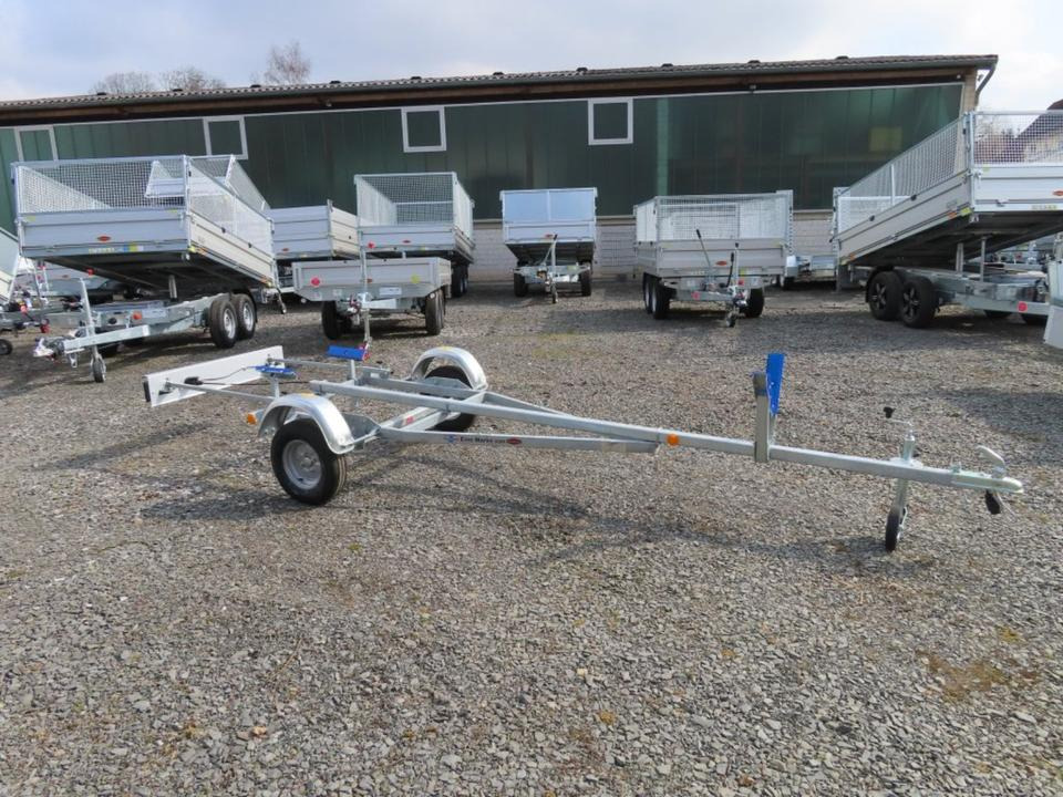 Böckmann, TPV, Bootstrailer, 550 kg, Stützrad, 100 km/h - Remorque bateau: photos 1 Böckmann, TPV, Bootstrailer, 550 kg, Stützrad, 100 km/h - Remorque bateau: photos 1