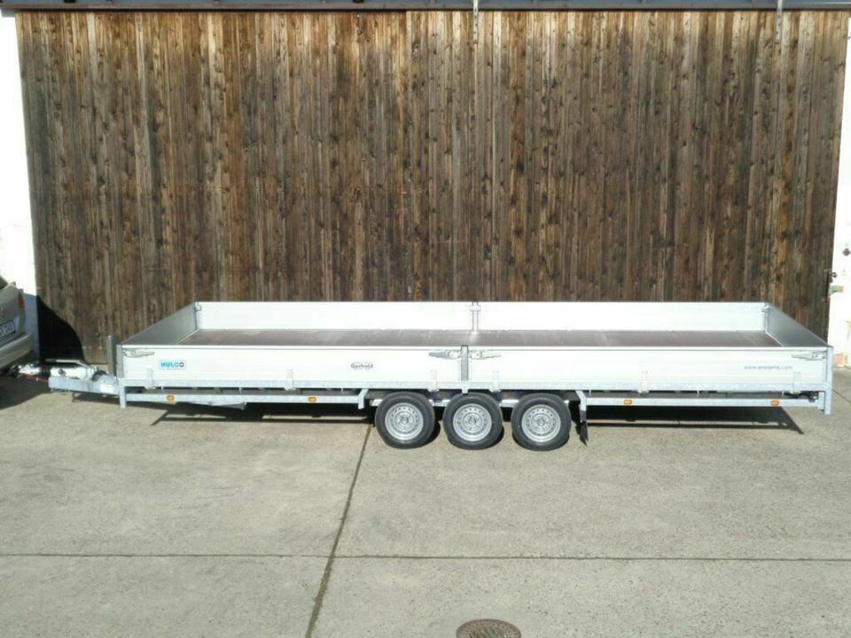 Hulco - PKW Anhänger Tridem, 3,5 to Leihanhänger Mietfahrzeug 5m - Remorque voiture: photos 2 Hulco - PKW Anhänger Tridem, 3,5 to Leihanhänger Mietfahrzeug 5m - Remorque voiture: photos 2