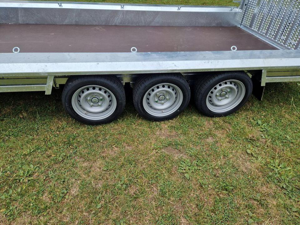 Maschinentransporter 3,5t, PKW-Anhänger 4,8 x 1,8m Mieten Leihen - Remorque porte engin: photos 4 Maschinentransporter 3,5t, PKW-Anhänger 4,8 x 1,8m Mieten Leihen - Remorque porte engin: photos 4