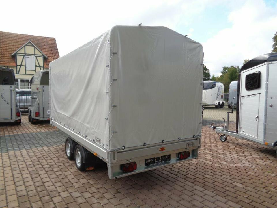 PKW-Anhänger Hochlader 2,7 to. HL-AL 4118/27 F Plane u. Sp. - Remorque rideaux coulissants: photos 3 PKW-Anhänger Hochlader 2,7 to. HL-AL 4118/27 F Plane u. Sp. - Remorque rideaux coulissants: photos 3