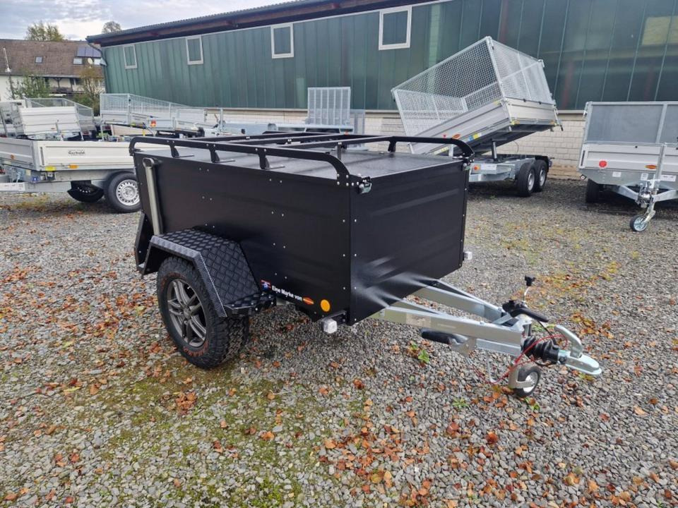 PKW Anhänger Offroad Kofferanhänger 100km/h TPV Böckmann Dachzelt - Remorque voiture: photos 1 PKW Anhänger Offroad Kofferanhänger 100km/h TPV Böckmann Dachzelt - Remorque voiture: photos 1