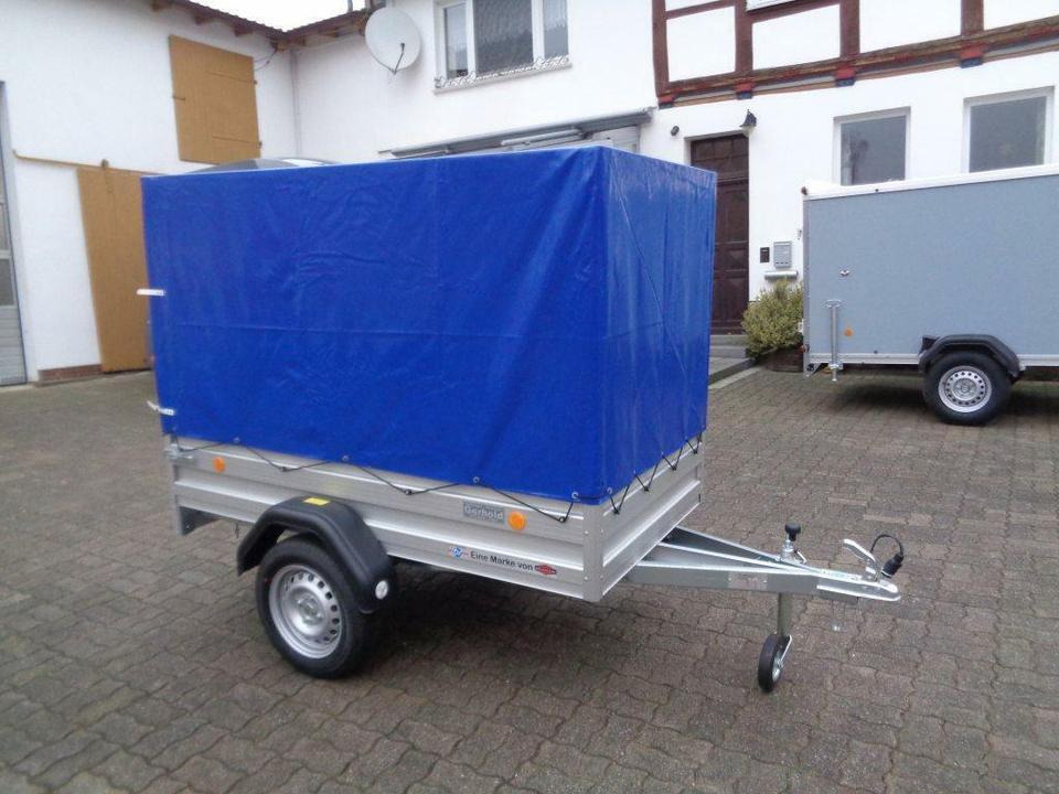 TPV-Böckmann PKW Anhänger Alu Planenaufbau 750kg - Remorque voiture: photos 4 TPV-Böckmann PKW Anhänger Alu Planenaufbau 750kg - Remorque voiture: photos 4