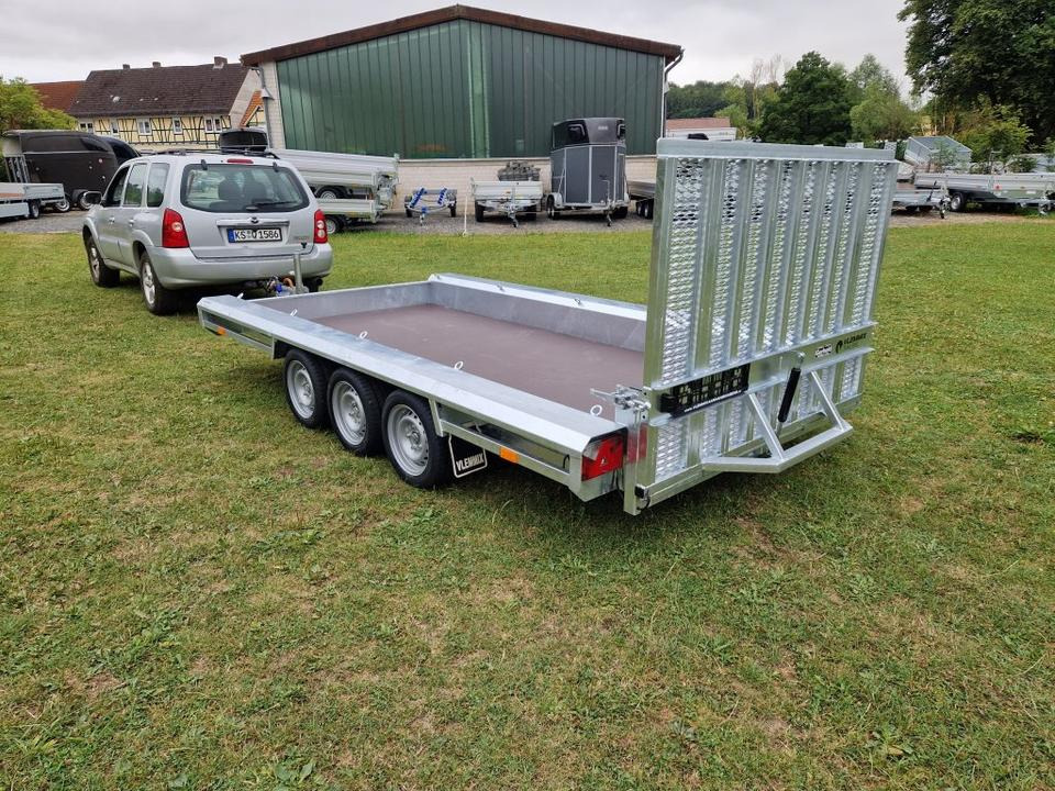 Tridem Maschinentransporter 3,5t, PKW-Anhänger 4,8 x 1,8m - Remorque porte engin: photos 5 Tridem Maschinentransporter 3,5t, PKW-Anhänger 4,8 x 1,8m - Remorque porte engin: photos 5