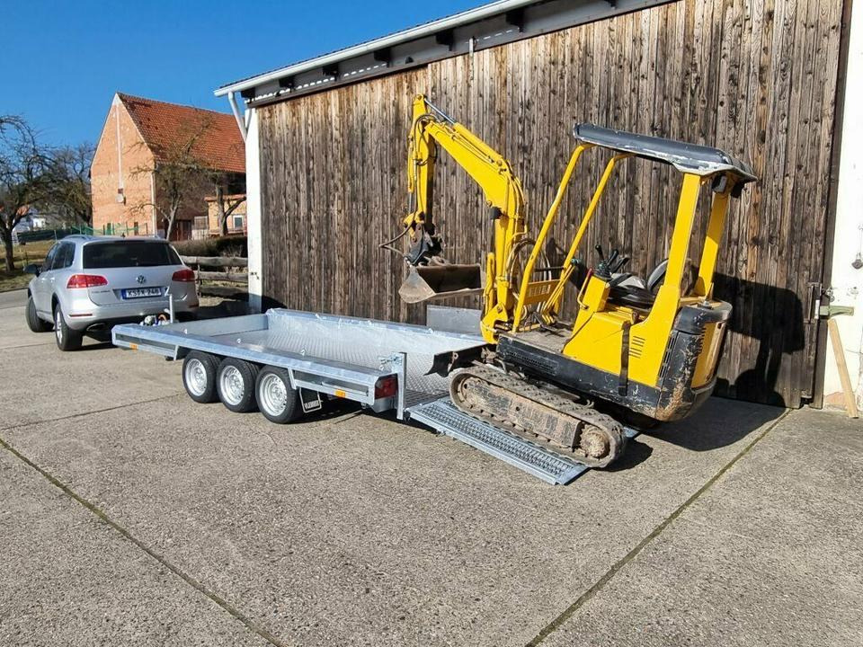 Vlemmix Tridem Maschinentransporter 3,5t Minibagger - Remorque porte engin: photos 3 Vlemmix Tridem Maschinentransporter 3,5t Minibagger - Remorque porte engin: photos 3