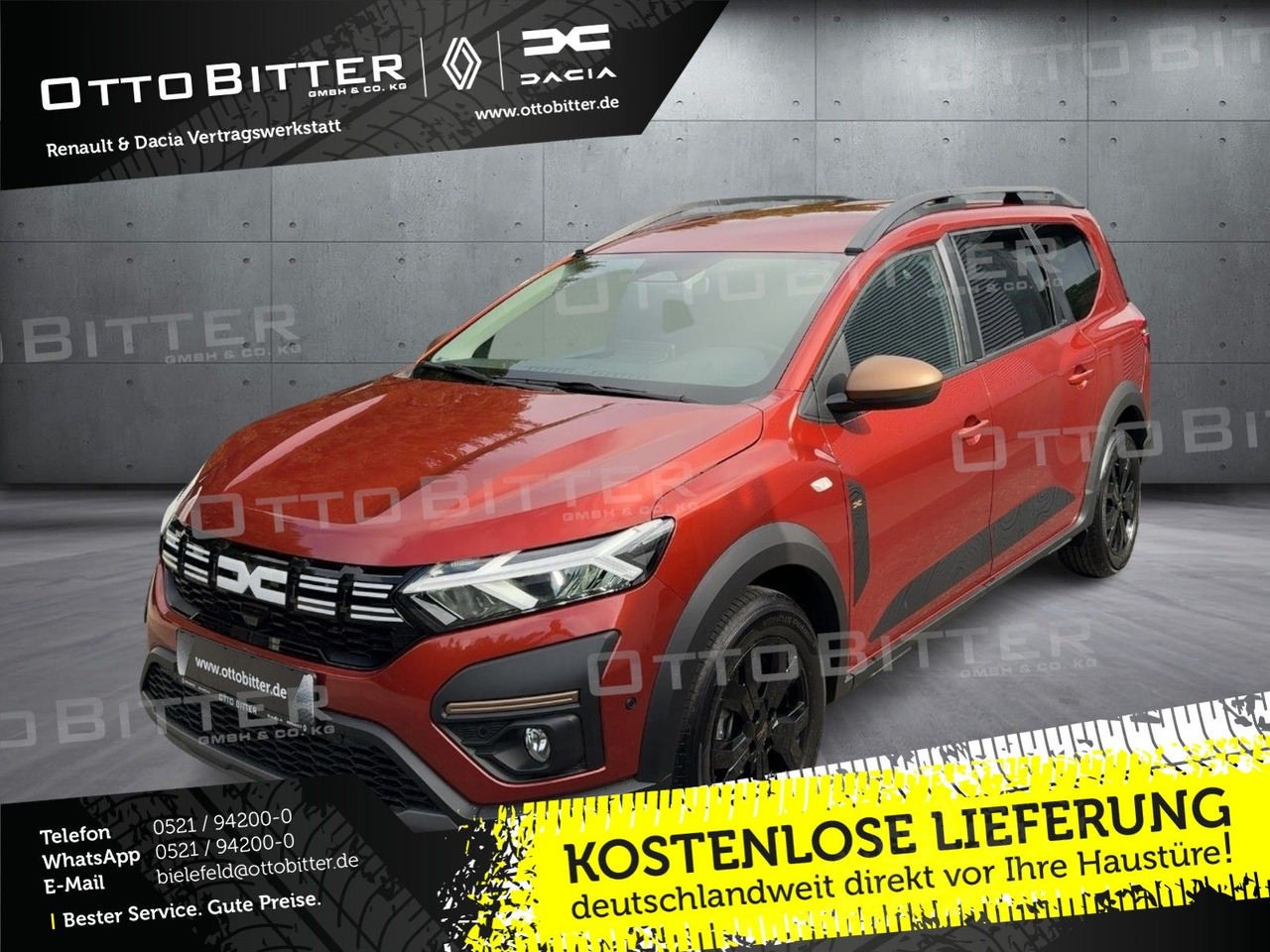 Dacia Jogger Extreme TCe110 5-Sitze CITY-PAKET/NAVI - Voiture break: photos 1 Dacia Jogger Extreme TCe110 5-Sitze CITY-PAKET/NAVI - Voiture break: photos 1