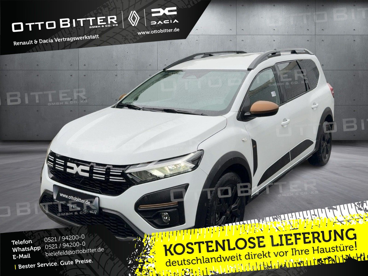 Dacia Jogger Extreme TCe110 5-Sitzer NAVI/RESERVERAD - Voiture break: photos 1 Dacia Jogger Extreme TCe110 5-Sitzer NAVI/RESERVERAD - Voiture break: photos 1