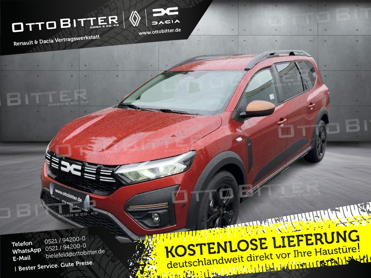 Dacia Jogger Extreme TCe110 7-Sitze CITY-PAKET/NAVI - Voiture break: photos 1 Dacia Jogger Extreme TCe110 7-Sitze CITY-PAKET/NAVI - Voiture break: photos 1