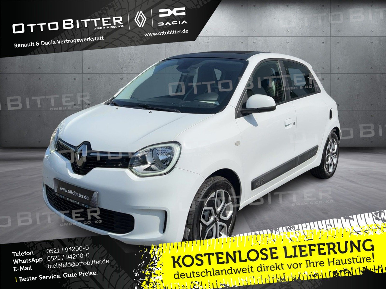 Renault Twingo LIMITED SCe65 FALTSCHIEBEDACH/WINTERRÄDER - Voiture: photos 1 Renault Twingo LIMITED SCe65 FALTSCHIEBEDACH/WINTERRÄDER - Voiture: photos 1