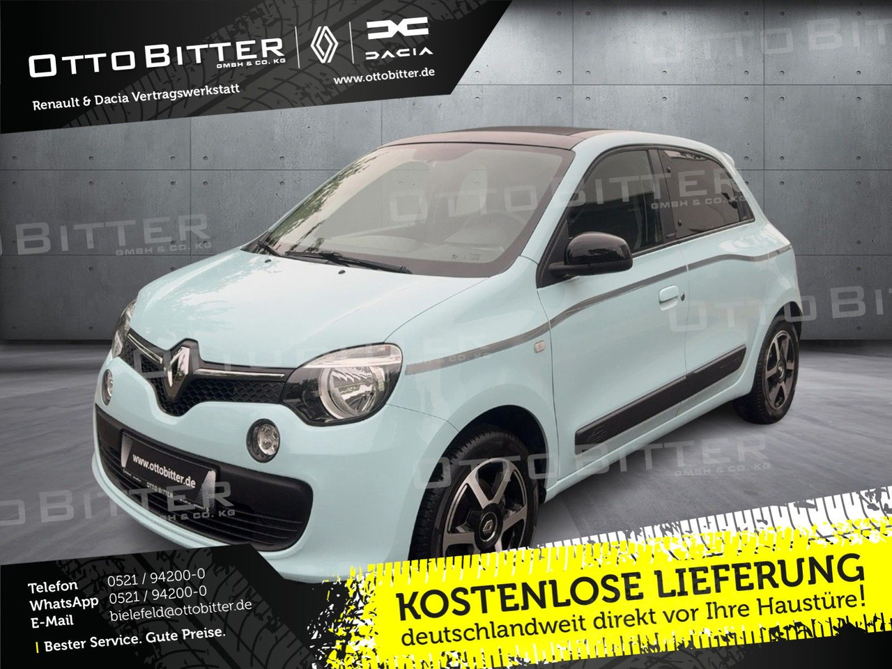 Renault Twingo SCe70 Limited FALTSCHIEBEDACH/SITZH/GJR - Voiture: photos 1 Renault Twingo SCe70 Limited FALTSCHIEBEDACH/SITZH/GJR - Voiture: photos 1