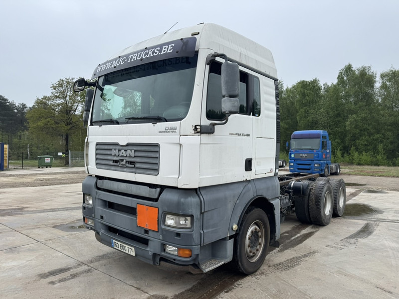 MAN TGA 33.480 (MANUAL GEARBOX / BOITE MANUELLE / 6X4 / CAMION FRANCAIS EN BON ETAT !) - Châssis cabine: photos 1 MAN TGA 33.480 (MANUAL GEARBOX / BOITE MANUELLE / 6X4 / CAMION FRANCAIS EN BON ETAT !) - Châssis cabine: photos 1