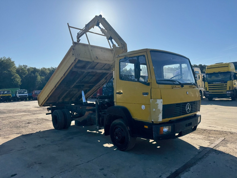 Mercedes-Benz SK 914 (STEEL SUSPENSION / HIAB CRANE / 6 CYLINDER WITH MANUAL PUMP / PERFECT GERMAN TRUCK !!!) - Camion benne, Camion grue: photos 3 Mercedes-Benz SK 914 (STEEL SUSPENSION / HIAB CRANE / 6 CYLINDER WITH MANUAL PUMP / PERFECT GERMAN TRUCK !!!) - Camion benne, Camion grue: photos 3