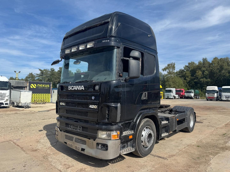 Scania 124 - 420 Topline (MANUAL GEARBOX / BOITE MANUELLE / RETARDER) - Tracteur routier: photos 1 Scania 124 - 420 Topline (MANUAL GEARBOX / BOITE MANUELLE / RETARDER) - Tracteur routier: photos 1