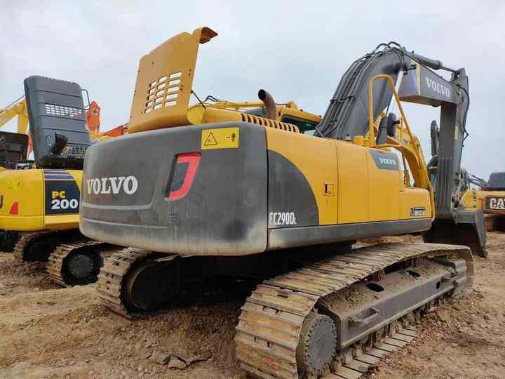 Pelle sur chenille High Quality volvo EC290DL Construction Machinery Low Hours 21ton Used volvo Excavator for Sale: photos 6