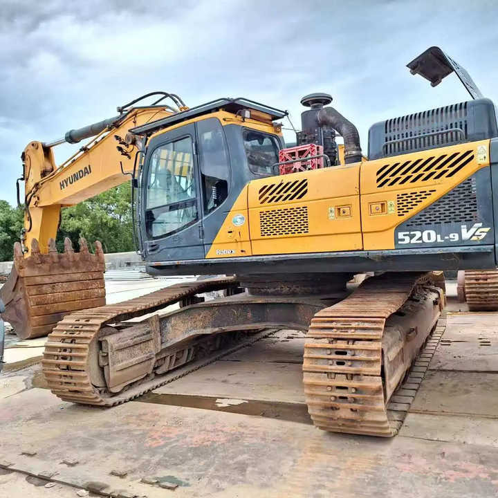 Hyundai Digger 520lvs Second Hand Korea Made High Performance Machine Hyundai Excavator for Sale - Pelle sur chenille: photos 1 Hyundai Digger 520lvs Second Hand Korea Made High Performance Machine Hyundai Excavator for Sale - Pelle sur chenille: photos 1