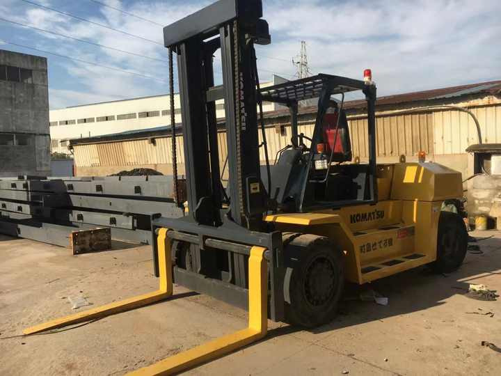 Nice Performance 100% Original komatsu 15tons Forklift on Sale 15 Ton Diesel Forklifts Industrial Price for Sale - Chariot élévateur diesel: photos 2 Nice Performance 100% Original komatsu 15tons Forklift on Sale 15 Ton Diesel Forklifts Industrial Price for Sale - Chariot élévateur diesel: photos 2