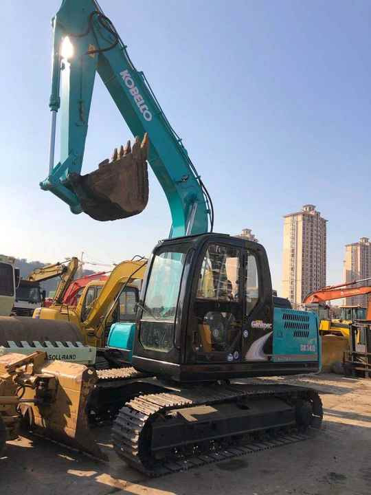 Used High-quality Original Japan Kobelco SK140 Crawler Excavator in Hefei - Pelle: photos 3 Used High-quality Original Japan Kobelco SK140 Crawler Excavator in Hefei - Pelle: photos 3