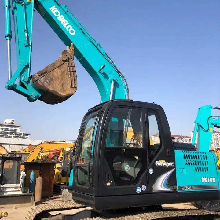 Used High-quality Original Japan Kobelco SK140 Crawler Excavator in Hefei - Pelle: photos 1 Used High-quality Original Japan Kobelco SK140 Crawler Excavator in Hefei - Pelle: photos 1