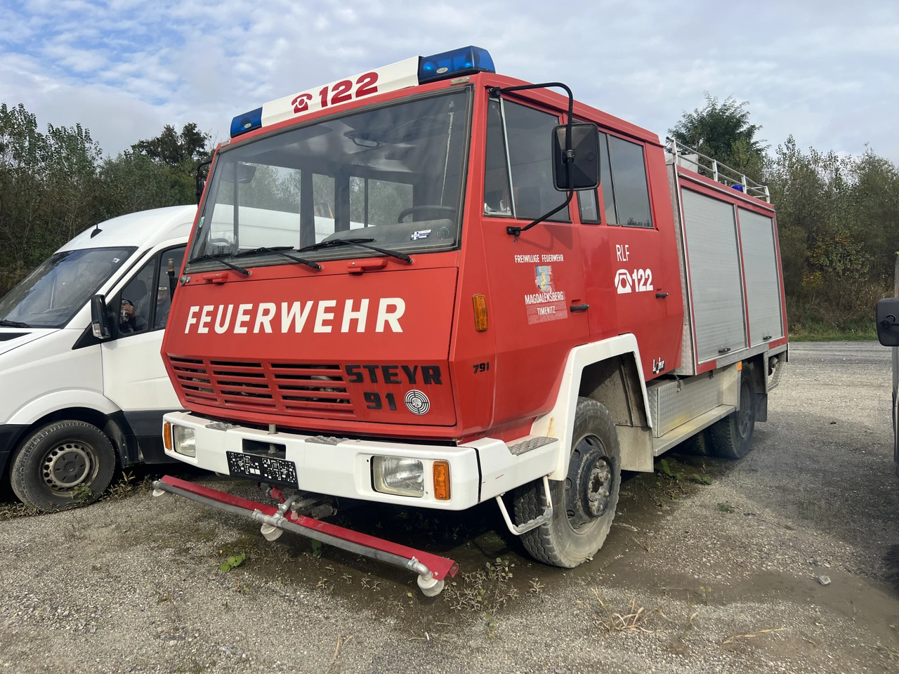 Steyr 791 4х4, 27000 км.Водоноска, FEUERWEHR, - Camion de pompier: photos 2 Steyr 791 4х4, 27000 км.Водоноска, FEUERWEHR, - Camion de pompier: photos 2