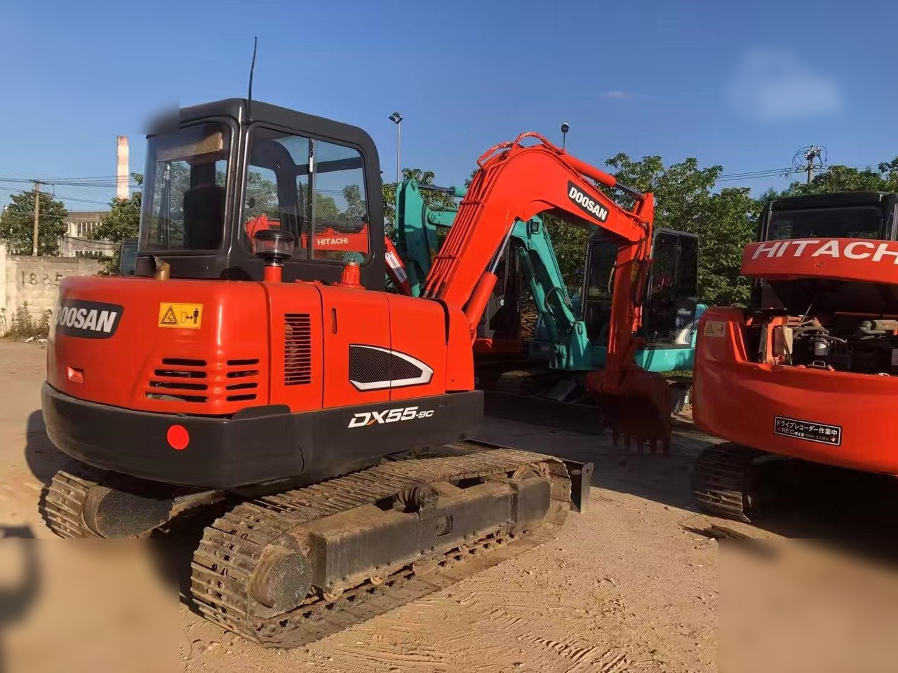 DOOSAN DH55-V - Mini pelle: photos 4 DOOSAN DH55-V - Mini pelle: photos 4