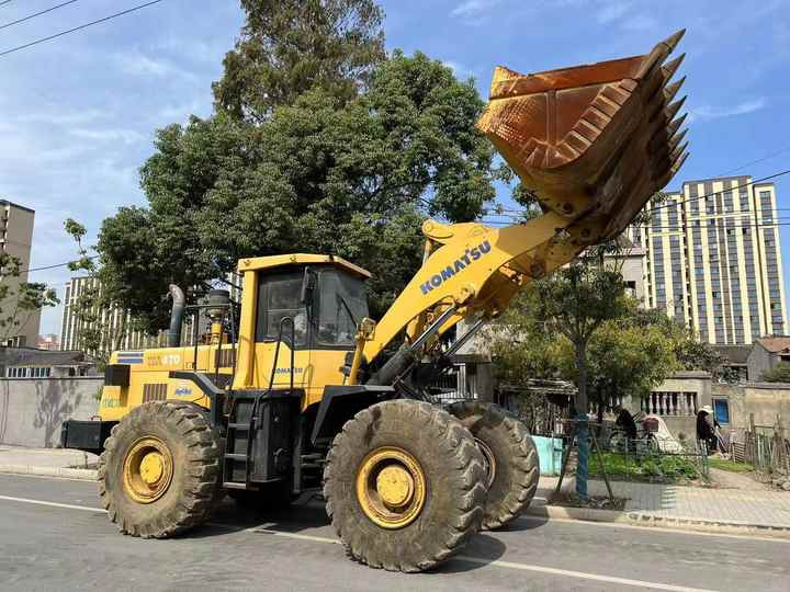 100% Original komatsu Wa470-3 Wheel Loader on Sale Used Japan Brand komatsu Wa380 470 Large Wheel Loader Export - Chargeuse sur pneus: photos 2 100% Original komatsu Wa470-3 Wheel Loader on Sale Used Japan Brand komatsu Wa380 470 Large Wheel Loader Export - Chargeuse sur pneus: photos 2