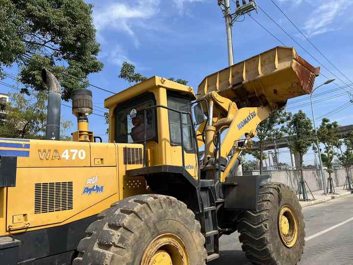 100% Original komatsu Wa470-3 Wheel Loader on Sale Used Japan Brand komatsu Wa380 470 Large Wheel Loader Export - Chargeuse sur pneus: photos 4 100% Original komatsu Wa470-3 Wheel Loader on Sale Used Japan Brand komatsu Wa380 470 Large Wheel Loader Export - Chargeuse sur pneus: photos 4