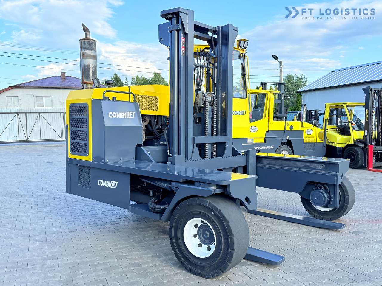 COMBILIFT C14000 / DUPLEX 3600MM / FREE-LIFT / POSITIONER - Chariot multidirectionnel: photos 4 COMBILIFT C14000 / DUPLEX 3600MM / FREE-LIFT / POSITIONER - Chariot multidirectionnel: photos 4