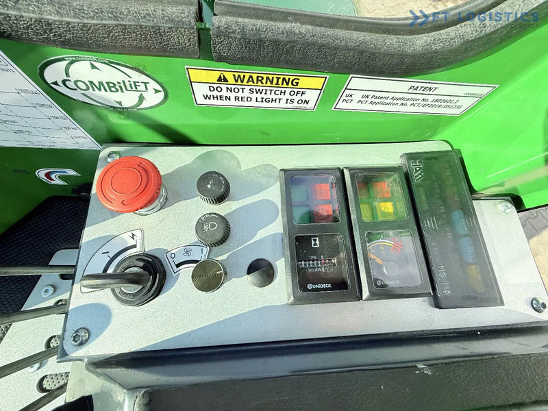 Chariot multidirectionnel Combilift C3000 / DIESEL / DUPLEX 4200MM / FREE LIFT / WIDE FORK POSITIONER / FULL CABIN / EXCELLENT CONDITION / Wide range of four-way an: photos 15