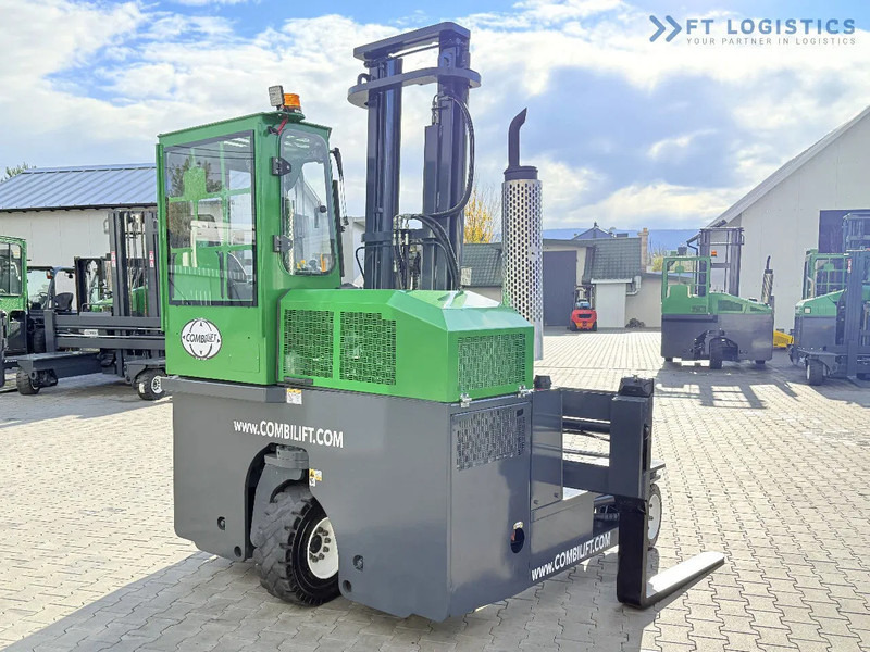 Chariot multidirectionnel Combilift C3000 / DIESEL / DUPLEX 4200MM / FREE LIFT / WIDE FORK POSITIONER / FULL CABIN / EXCELLENT CONDITION / Wide range of four-way an: photos 7