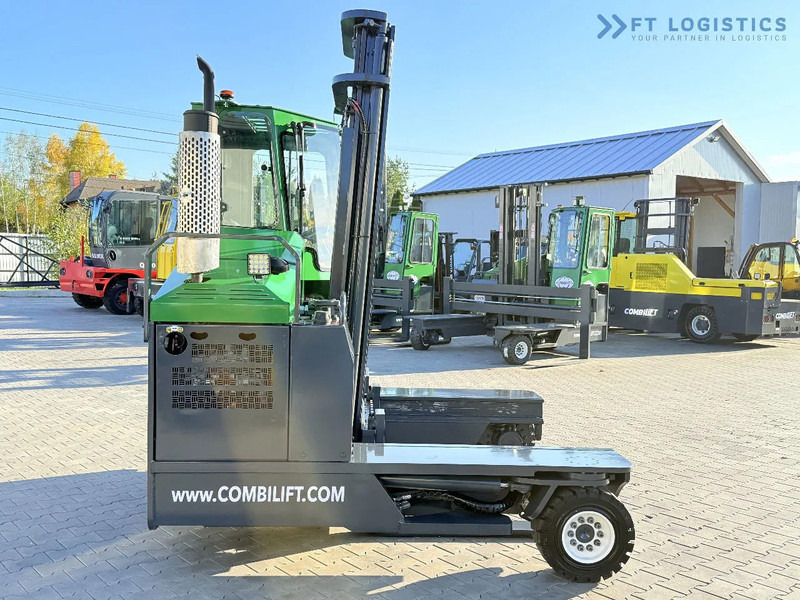 Chariot multidirectionnel Combilift C4000 / DIESEL / DUPLEX 4100MM / FREE LIFT / SIDE SHIFT / FULL CABIN / EXCELLENT CONDITION / Wide range of four-way and side loa: photos 5