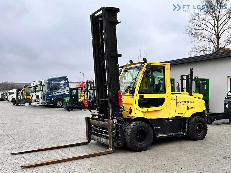 Hyster HYSTER H10.0 FT9 / FORKS 2200MM / FORK POSITIONER / SIDE SHIFT / UDT HYSTER H10.0 FT9 / FORKS 2200MM / FORK POSITIONER / SIDE SH - Chariot élévateur diesel: photos 1 Hyster HYSTER H10.0 FT9 / FORKS 2200MM / FORK POSITIONER / SIDE SHIFT / UDT HYSTER H10.0 FT9 / FORKS 2200MM / FORK POSITIONER / SIDE SH - Chariot élévateur diesel: photos 1